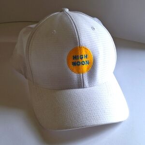 High Noon Flexfit Travis Mathew Trucker Hat Mens Ball Cap Size L/XL White Mesh